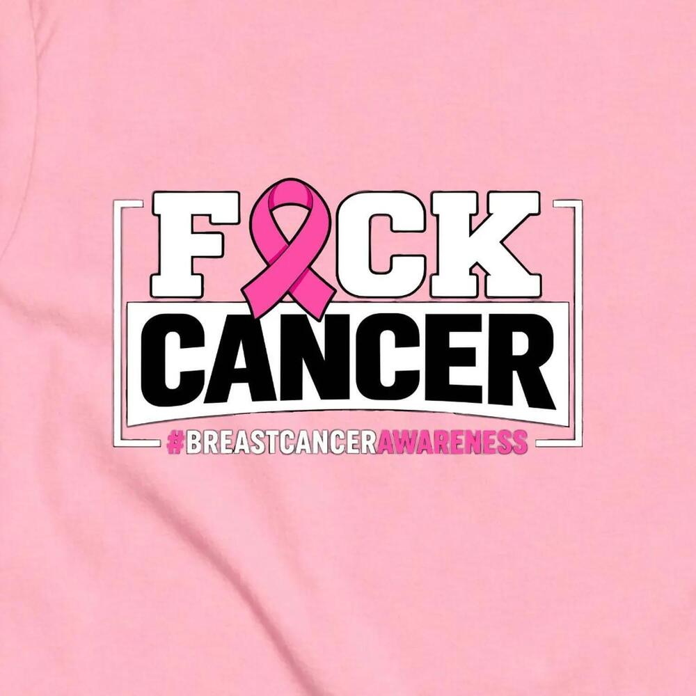 F Cancer Awareness Shirt, Cancer Warrior Shirt, Ribbon Fighter